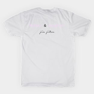 Mother and daughter jiu jitsu - black T-Shirt